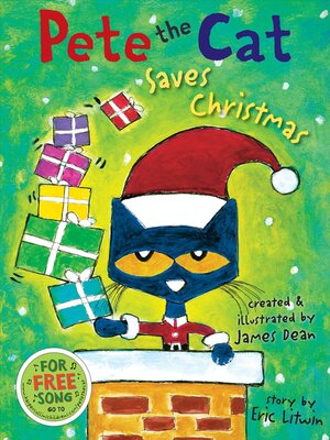 cover image of Pete the Cat Saves Christmas